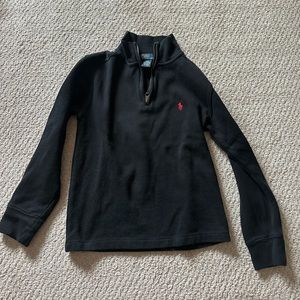 EUC black pullover.